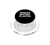 World's Okayest Planter Pot de Fleurs Amusant PopSockets PopGrip pour MagSafe