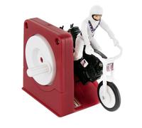 World's Smallest Evel Knievel Jouet à remonter Classique Miniature | Comprend Le Cavalier, Le Cycle de Cascade et Le Lanceur d'énergie | Figurine d'action | pour Enfants de 8 Ans et Plus