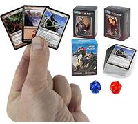 World's Smallest Magic : The Gathering Exclusive Collector Set avec Ajani VS. Nicol Bolas et Heroes VS. Monsters Duel Decks