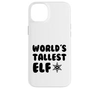 World's Tallest Elf - Fun Holiday Christmas Kids Men Women Coque pour iPhone 14 Plus
