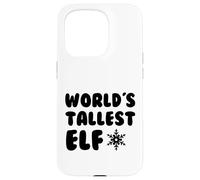 World's Tallest Elf - Fun Holiday Christmas Kids Men Women Coque pour iPhone 15 Pro