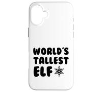 World's Tallest Elf - Fun Holiday Christmas Kids Men Women Coque pour iPhone 16 Plus