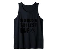 World's Tallest Elf - Fun Holiday Christmas Kids Men Women Débardeur