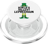 World's Tallest Leprechaun | St Patricks Day PopSockets PopGrip pour MagSafe