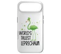 World's Tallest Leprechaun St Patricks Flamingo Shenanigan Coque pour iPhone Air