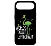 World's Tallest Leprechaun St Patricks Flamingo Shenanigans Coque pour iPhone Air