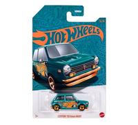Worldwide Nutrition Ensemble compatible avec Hotwheels 56th Pearl et Chrome 2024 moulé sous pression - Honda N600 personnalisé '70 - Édition anniversaire exclusive avec thème turquoise et cuivre