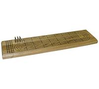 Worldwise Imports 3 Track Wood Cribbage