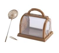 Worm Catcher - Collecteur de Réseau Portable 230G, Outil De Mouche Et De Papillon Pliable, Attrape-Insectes Léger Durable Pour Extérieur, Amusant Pour Le Kit D'exploration | Activité Naturelle