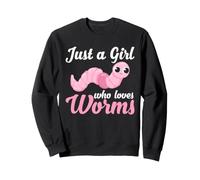 Worm Farm, Juste Une Fille Qui Aime Les vers, Un Joli ver de Terre Sweatshirt