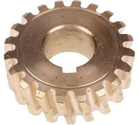 Worm Gear 20 dents en métal, compatible avec les modèles de souffleuse à neige 717-0528 et 717-04449, design durable avec diamètre intérieur de 34 mm et rainure de clavette