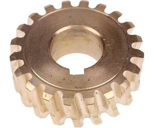 Worm Gear 20 dents en métal, compatible avec les modèles de souffleuse à neige 717-0528 et 717-04449, design durable avec diamètre intérieur de 34 mm et rainure de clavette
