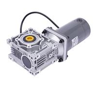 Worm Gear Reducer Moteur à engrenages 120 W | Moteur RV électrique | Moteur à vis sans fin 12 V | Vitesse de rotation réglable | Aluminium moulé | Tube en acier creux | 1800 tr/min