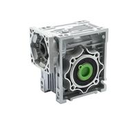 Worm Gear Speed Reducer NMRV050 14 19mm Input 25mm Output For CNC nema34 nema42 Stepper electronic starter nema 32 36 Servo Engine IINKUEYK(7.5 RATIO 1_INPUT 19 FOR NEMA42)