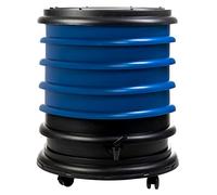 WORMbox | Lombricomposteur 4 Plateaux Bleu | 64 litres | Compostez Vos déchets organiques, Les vers de Terre/lombrics produisent du lombricompost