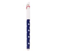 Worparsen Édition de Noël, 0,4 mm 4pc Ensemble stylo en gel effaçable, Père bonhomme neige, pain d'épice, stylos renne avec thermosensible noire effacée, pour dessiner un planificateur Bonhomme