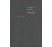Worship As Meaning, Cambridge Studies in Christian Doctrine, 10 Graham Hughes (Auteur)