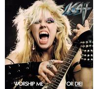 The Great Kat – Worship Me Or Die – Vinyle couleur argent audiophile 180 g