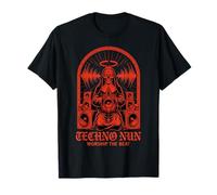 Worship The Beat Hard Techno Nonne T-Shirt