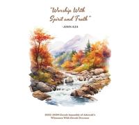 “Worship With Spirit and Truth” | 2025-2026 Circuit Assembly of Jehovah’s Witnesses Notebook: Note-Taking Journal | 6x9 Inch | 80 Pages | Jehovah's Witnesses Gift Idea