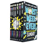 Worst W ver! Series 7 Books Collection Set By Eva Amores & Matt Cosgrove (Monday, Tuesday, Wednesday, Thursday, Friday, Saturday & Sunday)