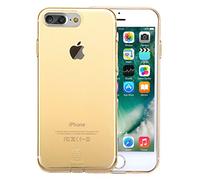WORTEK Étui Baseus Edition Super Slim High Quality TPU Coque iPhone 7 Plus Coque en Silicone avec Protection et de la Poussière Protection Appareil Photo - Couleurs Assorties iPhone 7 Plus Or