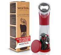 wortek - Ouvre bouteille avec réceptacle decapsuleur biere gadget cuisine camping accessoires camping car accessoires gadget insolite utile - idee cadeau homme original utile cadeau femme