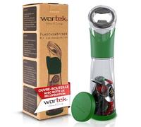 wortek - Ouvre bouteille avec réceptacle decapsuleur biere gadget cuisine camping accessoires camping car accessoires gadget insolite utile - idee cadeau homme original utile cadeau femme