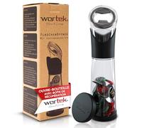wortek - Ouvre bouteille avec réceptacle decapsuleur biere gadget cuisine camping accessoires camping car accessoires gadget insolite utile - idee cadeau homme original utile cadeau femme