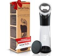Wortek Ouvre-bouteilles avec boîte de collecte - pour bière et bouchons de liège, cadeau pour hommes, grands-parents et amateurs de bière - Idéal pour bar et cuisine