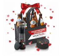 wortek Set cadeau pour homme - Bière - Sac à main pour homme, décapsuleur & sous-verre + 6 bières bavaroises, cadeaux de Noël pour homme, cadeaux pour homme, cadeau pour papa, Noël