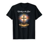 Worthy is The Lord Revelation 4:11 Croix T-Shirt