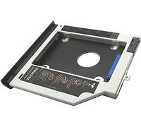 WORTMANN AG NB Mobile Odd Einbaurahmen 9,5 mm f 2,5" HDD/SSD pour Disque Dur 2,5" 7 mm et Disque Dur Externe Ultra Fin