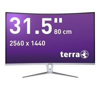 Wortmann TERRA LED 3280W - Écran LED - incurvé - 32" (31.5" visualisable) - 2560 x 1440 WQHD @ 144 Hz - 250 cd/m² - HDMI, DVI, DisplayPort - blanc, argent