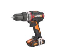 WORX 18 V (20 V MAX) Perceuse à Percussion sans Fil WX-JCR PowerShare Brushless 50 Nm Contrôle de Vitesse Variable