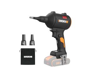 WORX 20V souffleur de poussière sans Fil avec Moteur sans balais | dépoussiéreur électrique pour le nettoyage, gonfleur de matelas, souffleur d'air comprimé