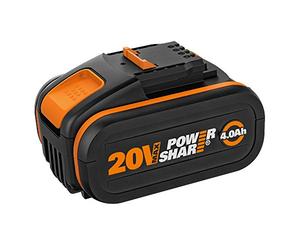WORX - Batterie Powershare haute capacité - 20V- 6Ah - WA3641 (avec indicateur de niveau de charge, compatible avec les outils WORX 20V/40V/80V)