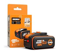 Worx Batterie Powershare Pro WA3645 – Lithium‑ION 20V 5Ah, longue durée, compatible PowerShare
