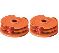 WORX - Bobine de Fil de Coupe de 2x5 m - WA0007 (pour Coupe-Bordures WORX WG173E / WG183E / WG118E / WG119E) (Lot de 2)