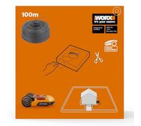 Worx Bobine de câble périphérique WA0178 – 100 m, délimite la zone de tonte pour WORX LANDROID
