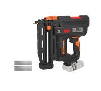 WORX Cloueur de Finition Sans Fil 20V WX841.9, chargeur 100 pièces, clous jusqu’à 64 mm, 16Ga, 2 Modes de Tir, Déblocage Sans Outil, Réglable, livré avec 200 Clous, sans Batterie ni Chargeur
