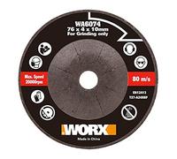 WORX - Disque de meulage multi-matériaux pour meuleuse - Ø 76 mm - WA6074 (Accessoire universel et compatible avec meuleuse Chopper WORX WX801)