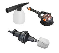 WORX Hydroshot WA4071 Kit d'accessoires de nettoyage pour auto/bateau
