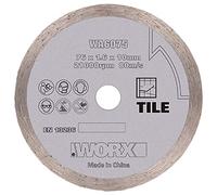 WORX - Jeu de 3 lames de coupe pour métal et plastique - Ø 76 mm - WA6076,3 (Accessoire compatible avec la meuleuse Chopper WORX WX801)