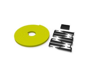 WORX Kit de Bande magnétique pour Robot Tondeuse Landroid Vision WA0872, Délimite Votre Surface de Tonte en créant des Zones d'exclusion, idéal pour Jardin mitoyen ou Zones interdites au Robot
