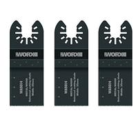 WORX - Lame de coupe bimétal - Ø 35 mm - Pour outils oscillants multifonctions Sonicrafter et autres outils du marché - Accessoire universel - WA5014 (pour bois, plastique, métal fin, etc)