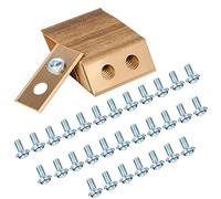 Worx Landroid 30x Lames de Couteau en Titane, Couteau de Rechange pour Tondeuse à Gazon Robotique Tranchant Lames de Tondeuses avec Plastique Rigide et Vis Lames en Titane pour Plus Les Tondeuse Robot