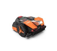 WORX Landroid Vision Robot Tondeuse 250 m² WR202E | Tond sans fil périphérique grâce à la caméra Vision IA, installation rapide