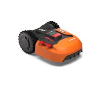 WORX Landroid WR184E Robot Tondeuse Connecté e t Intelligent, 400 m² Surf.Max 450 m², Installation Facile, Configurable, Pente 35%, détecteur de Pluie, Coupe près des Bordures, Tonte Rapide