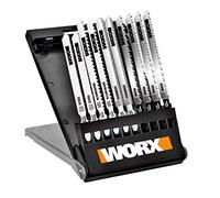 WORX - Lot de 10 lames de scie sauteuse multifonction - WA8106 (compatible avec les scies sauteuses WORX WX550, WX550.1, WX550.2, WX550.3, WX550.9, WX543 et WX543.9)